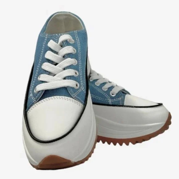 ETA SHOES Low Top Platform Women's Sneakers - Picture 10 of 10